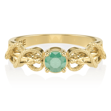 Anel de Formatura de Estética e Cosmética Visage II