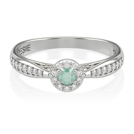 Anel de Noivado Insígnia I-Es