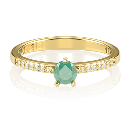 Anel de Noivado Petit Solitaire II-Es