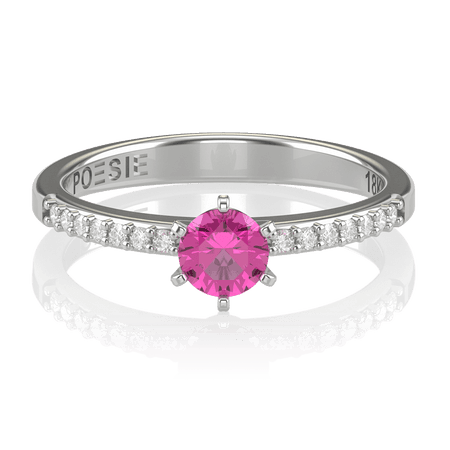  Anel de Noivado Solitaire I-Tu