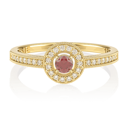 Anel de Noivado Oui II-Ru