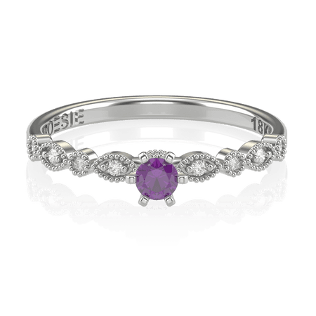 Anel de Noivado Destiny I-Am