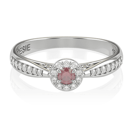 Anel de Noivado Insígnia I-Ru