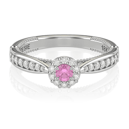 Anel de Noivado Uni Princess I-Sr