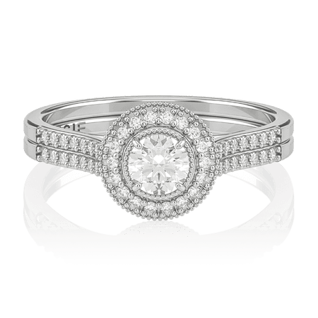 Anel de Noivado Enchanté I (diamantes de laboratório)