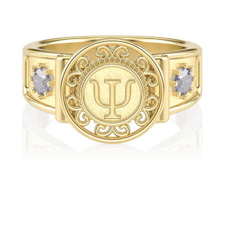 Anel de Formatura de Psicologia Sinete II