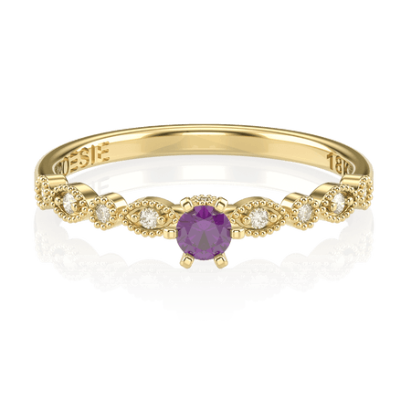 Anel de Noivado Destiny II-Am