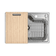 Cuba Inox de Cozinha Deca Facile 60x40 cm com Acessórios CC.660.60.DKAC.INX