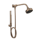 Kit Chuveiro Deca Acqua Plus com Flexível PVC e Ducha Manual Corten 1990.CTMT.STDKIT.N