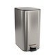 Lixeira Quadrada com Pedal Deca Inox 11,5 litros 1005.qua.11.inx