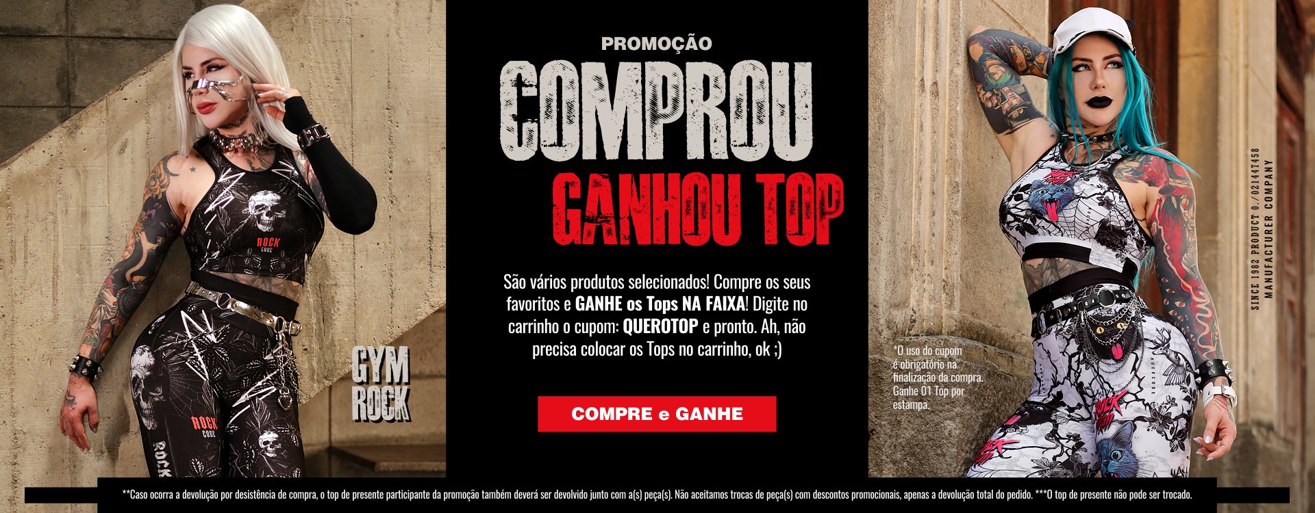 Comprou Ganhou Top!