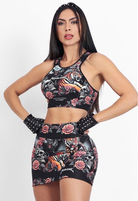Top Cropped Midnight