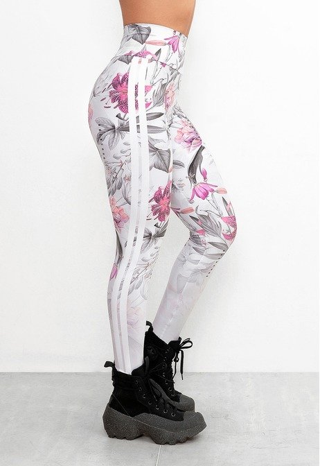 Legging Cintura Alta Florata