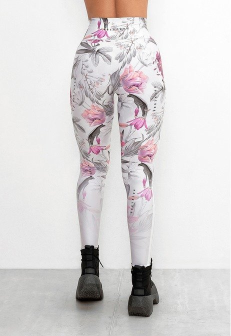 Legging Cintura Alta Florata